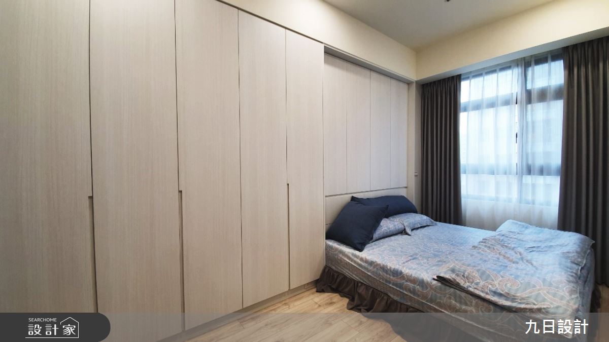 16坪新成屋(5年以下)＿北歐風臥室案例圖片＿九日室內裝修設計＿九日_10之9