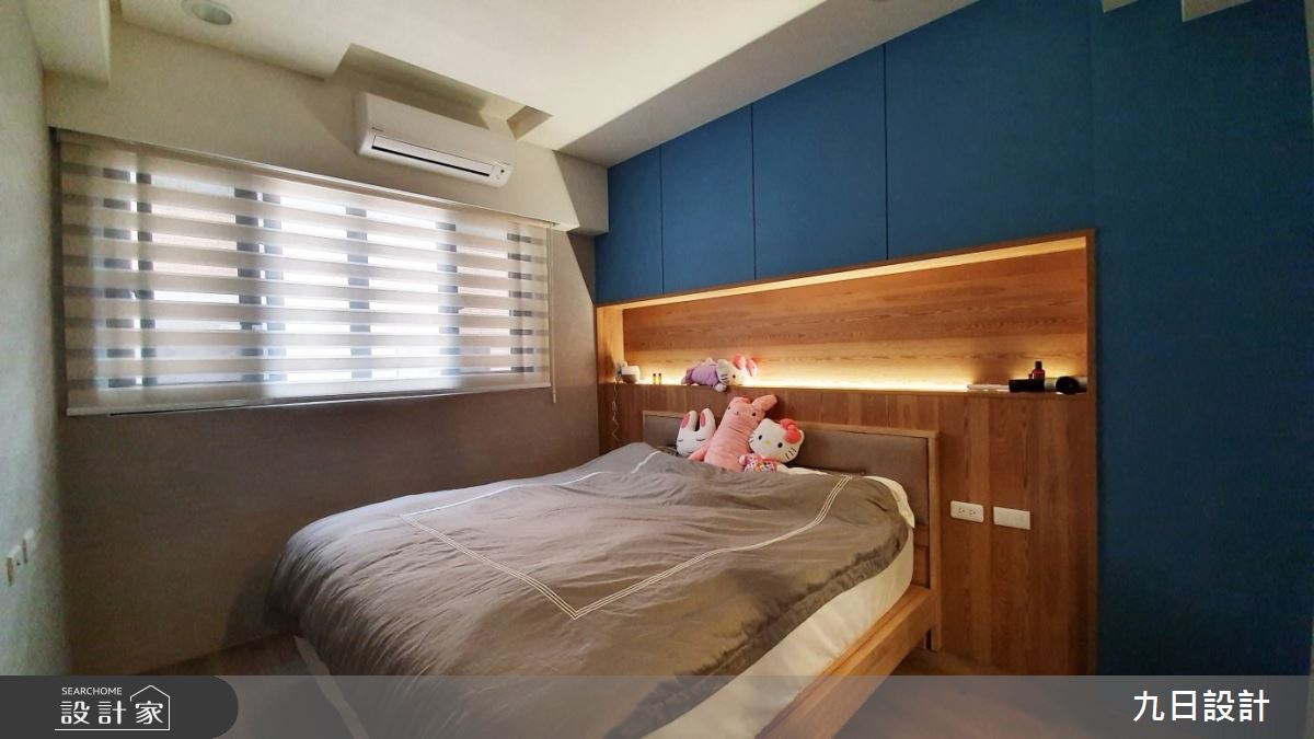 26坪新成屋(5年以下)＿混搭風臥室案例圖片＿九日室內裝修設計＿九日_11之15