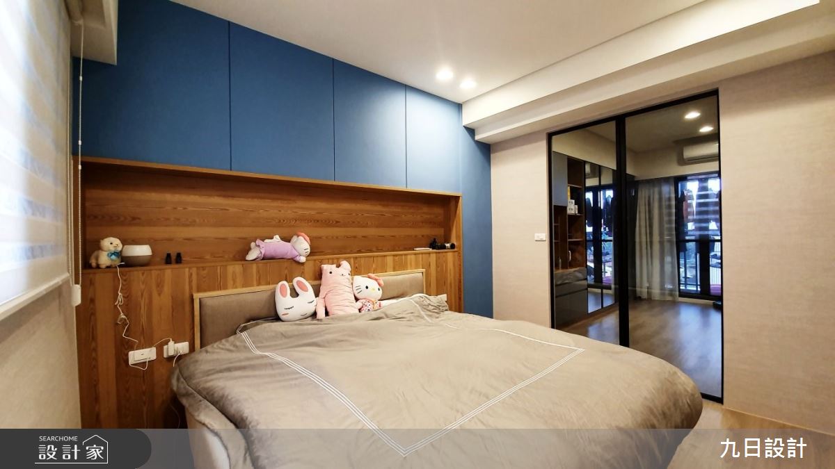26坪新成屋(5年以下)＿混搭風臥室案例圖片＿九日室內裝修設計＿九日_11之16