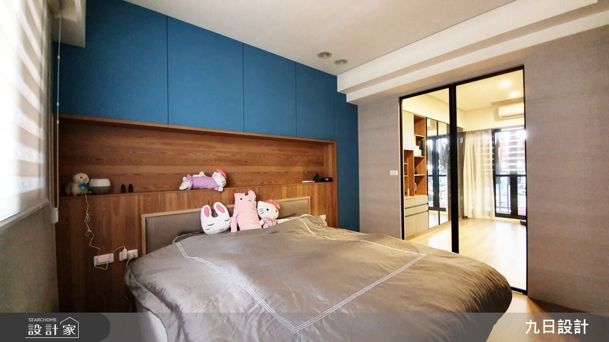 26坪新成屋(5年以下)＿混搭風臥室案例圖片＿九日室內裝修設計＿九日_11之18