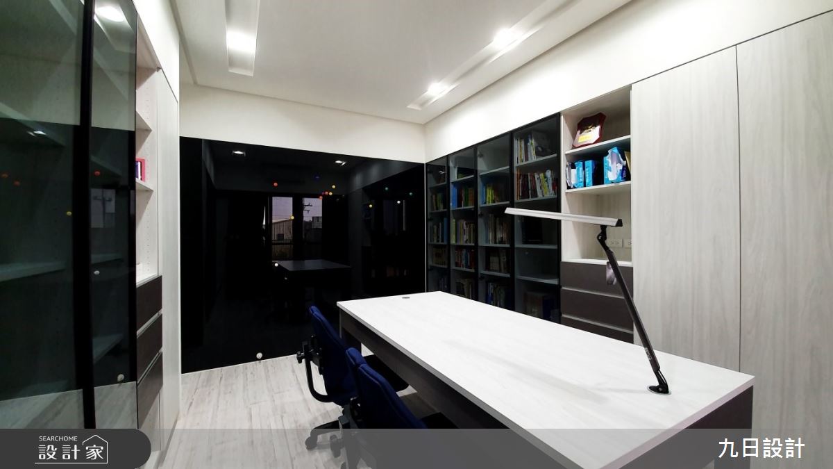 26坪新成屋(5年以下)＿混搭風書房案例圖片＿九日室內裝修設計＿九日_11之7