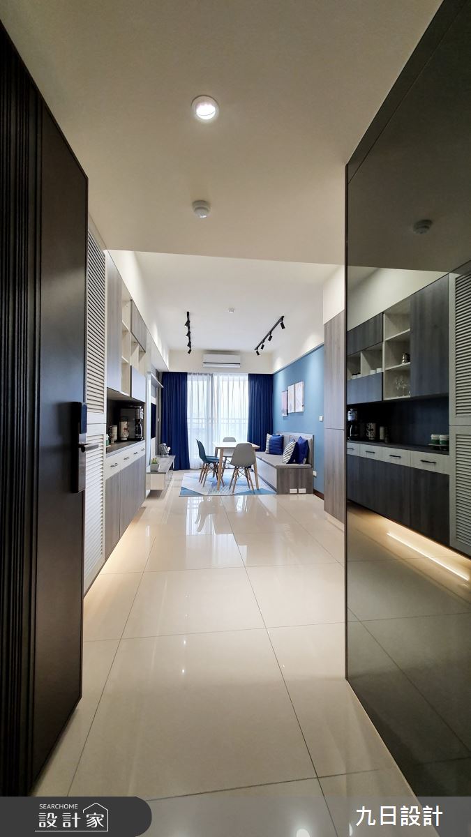 25坪新成屋(5年以下)＿混搭風玄關案例圖片＿九日室內裝修設計＿九日_12之1