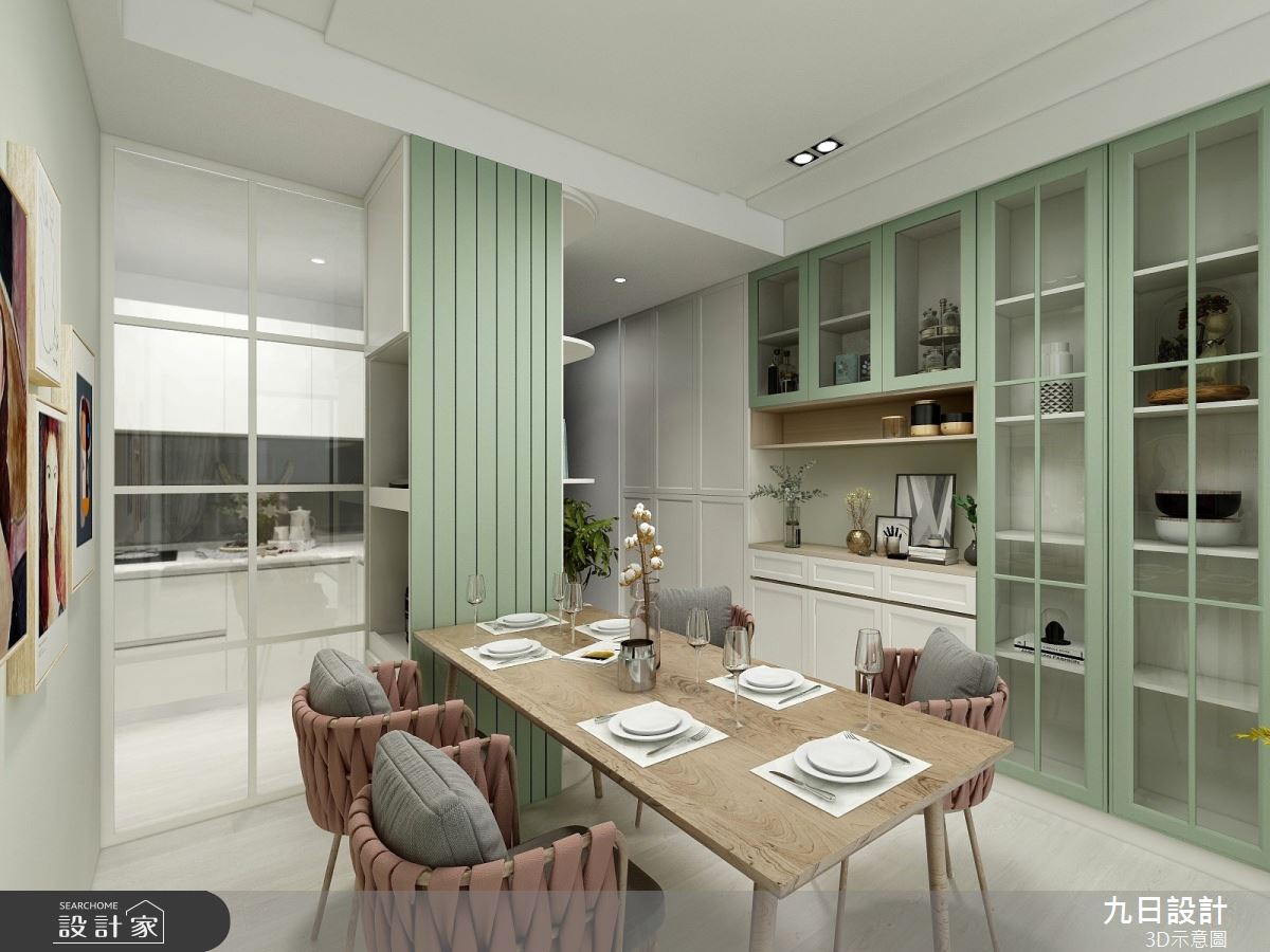 30坪預售屋＿美式風餐廳案例圖片＿九日室內裝修設計＿九日_13之8