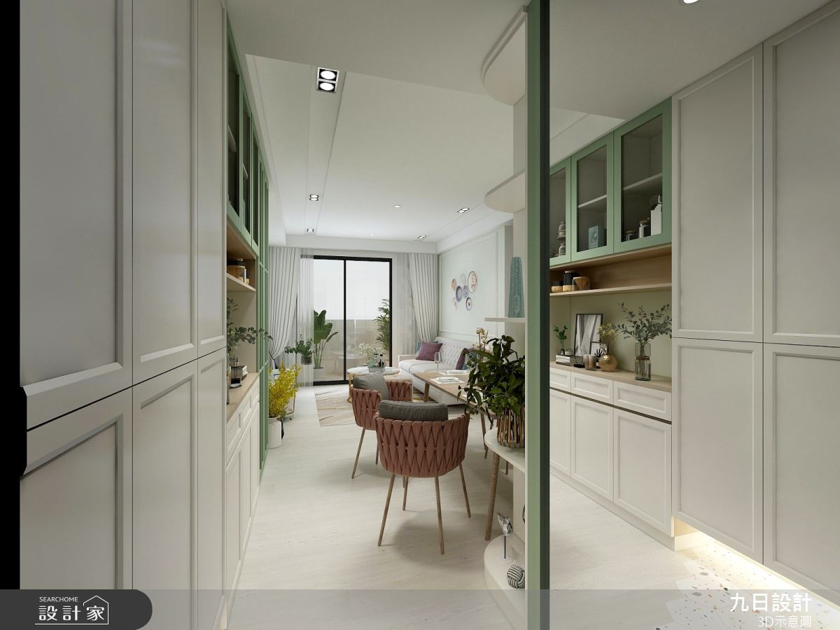 30坪預售屋＿美式風案例圖片＿九日室內裝修設計＿九日_13之1