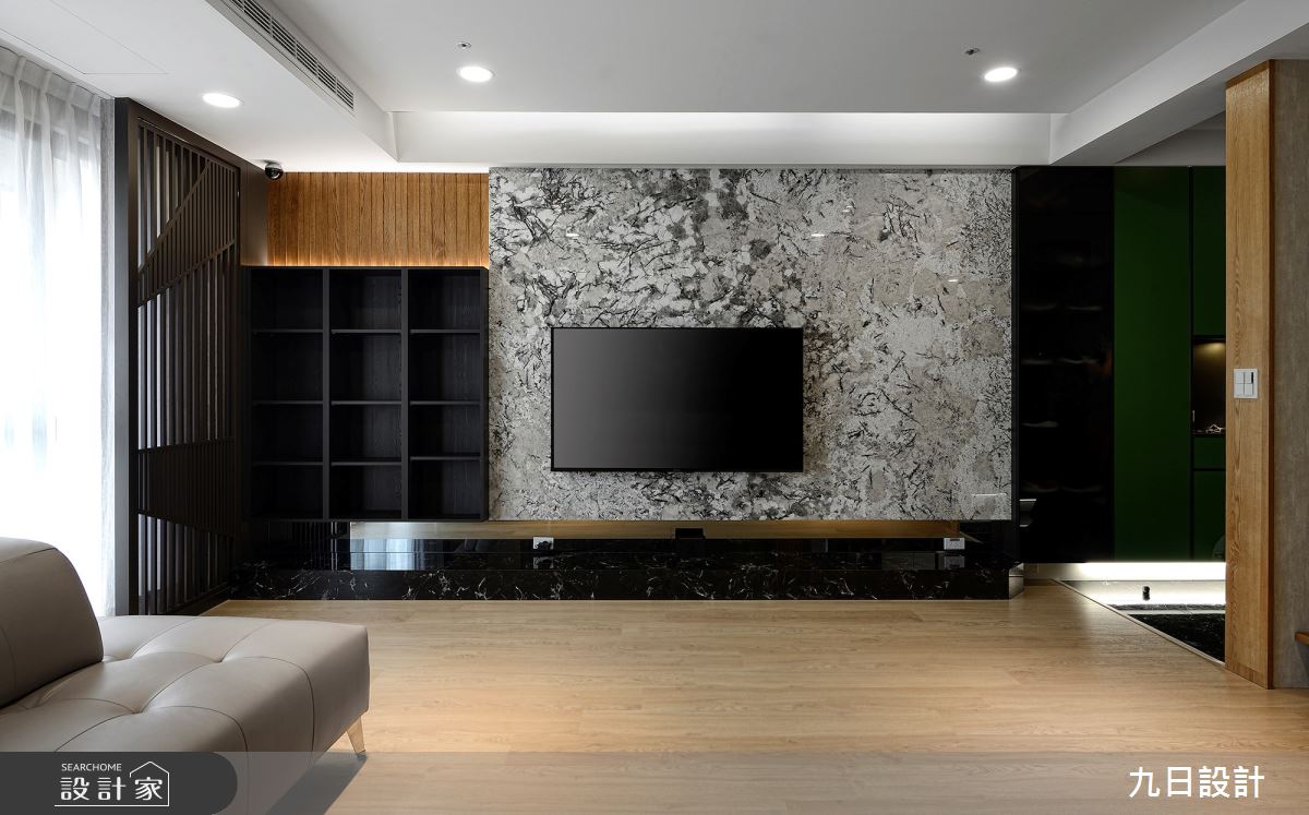 45坪新成屋(5年以下)＿混搭風客廳案例圖片＿九日室內裝修設計＿九日_16之1