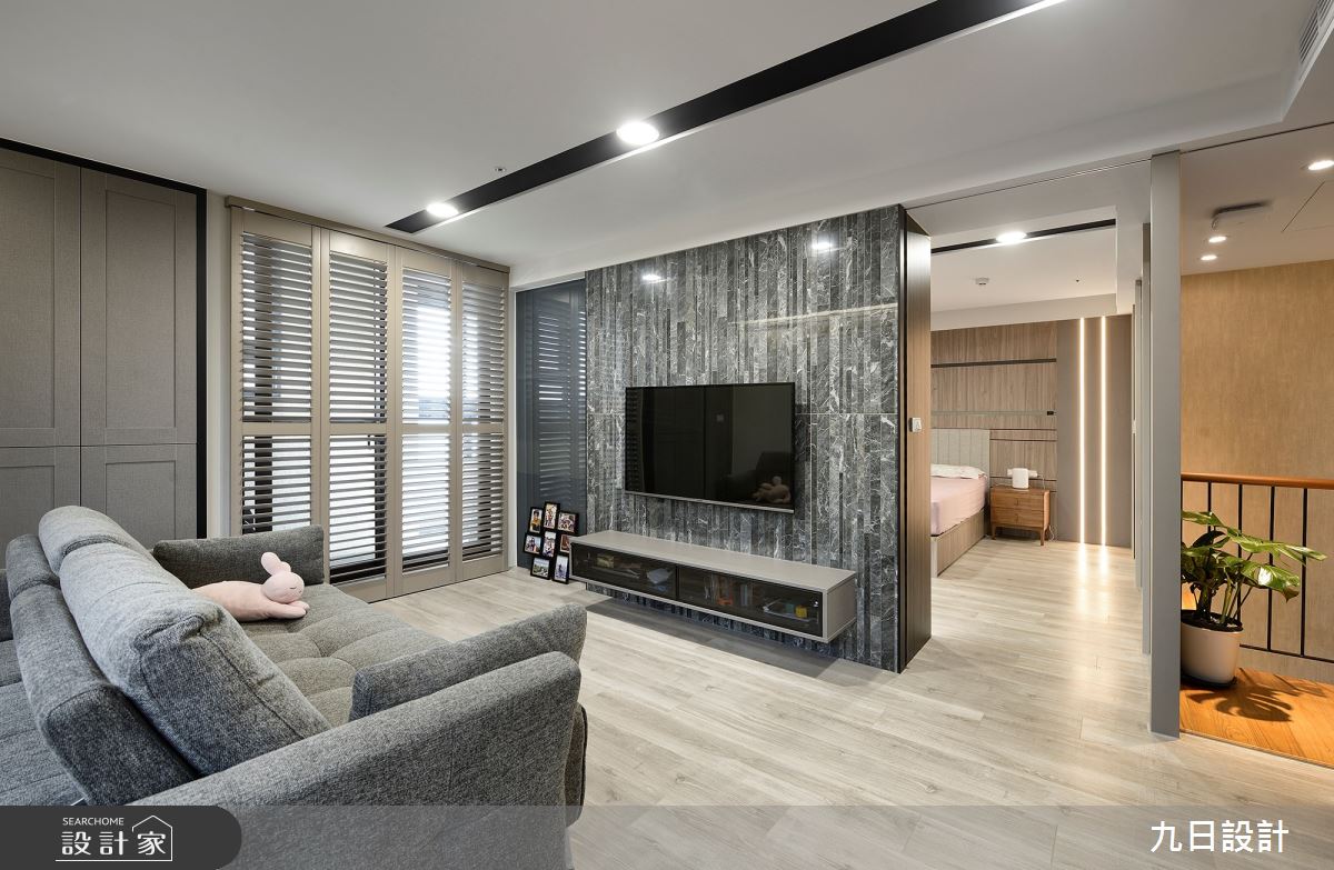 45坪新成屋(5年以下)＿混搭風臥室案例圖片＿九日室內裝修設計＿九日_16之11