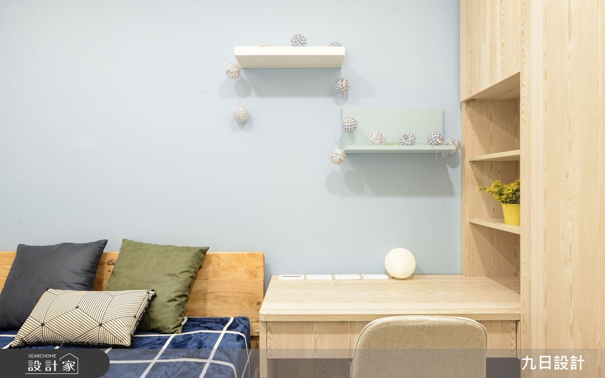 23坪新成屋(5年以下)＿北歐風臥室案例圖片＿九日室內裝修設計＿九日_17之11