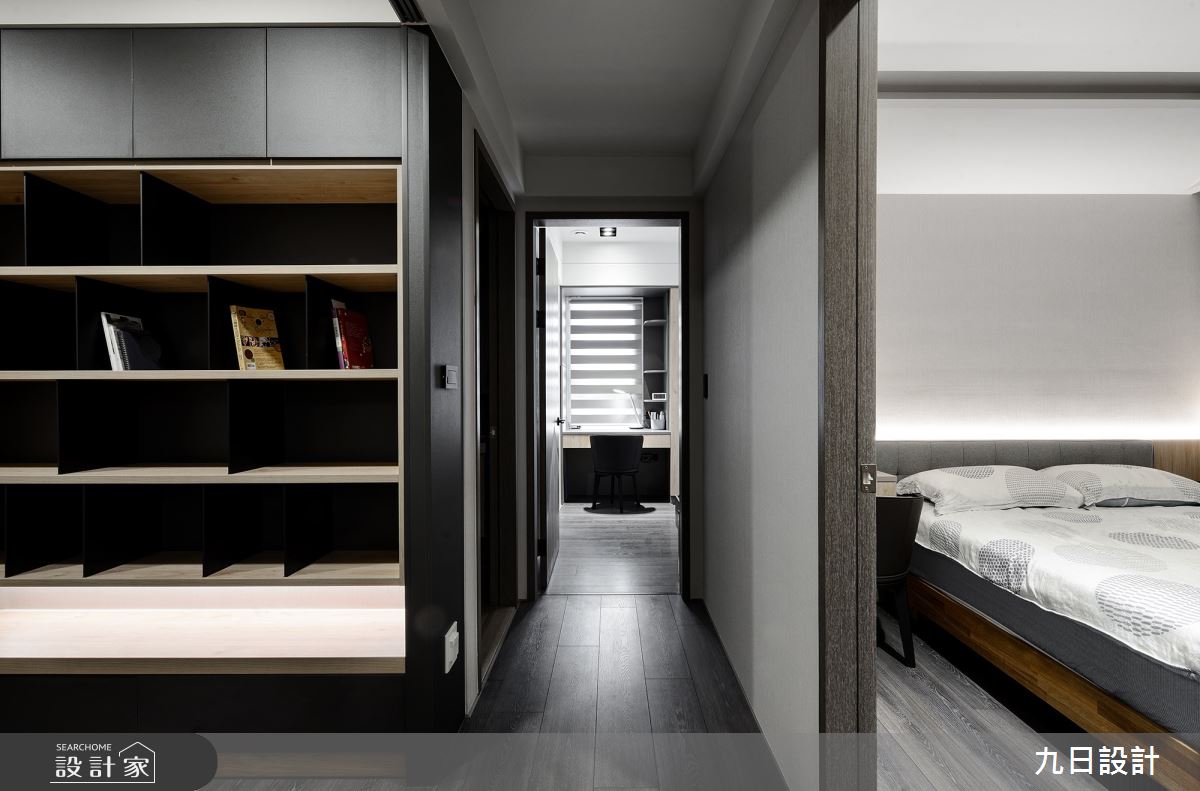 23坪新成屋(5年以下)＿混搭風走廊案例圖片＿九日室內裝修設計＿九日_18之20