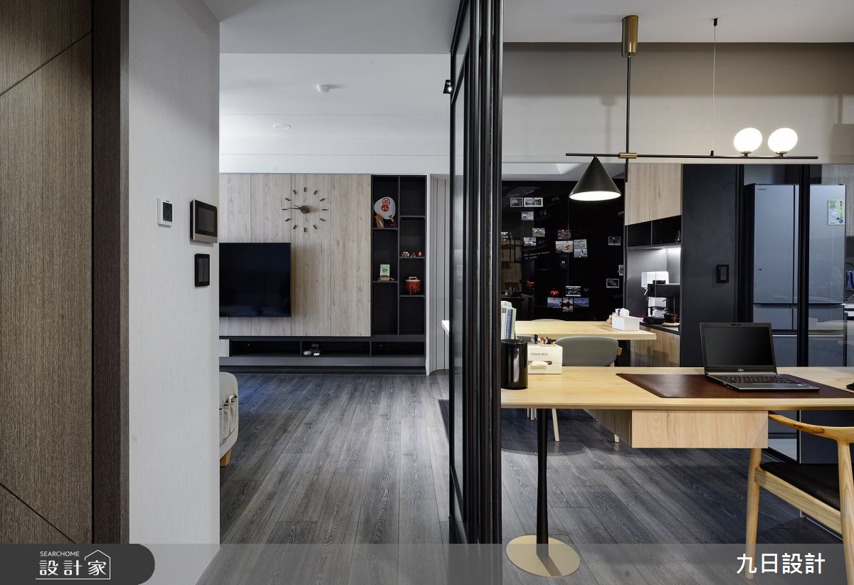 23坪新成屋(5年以下)＿混搭風工作區案例圖片＿九日室內裝修設計＿九日_18之9