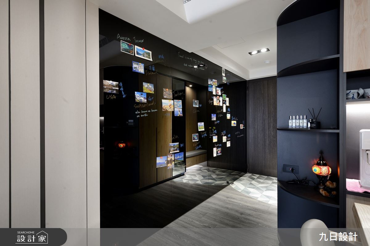 23坪新成屋(5年以下)＿混搭風玄關案例圖片＿九日室內裝修設計＿九日_18之2