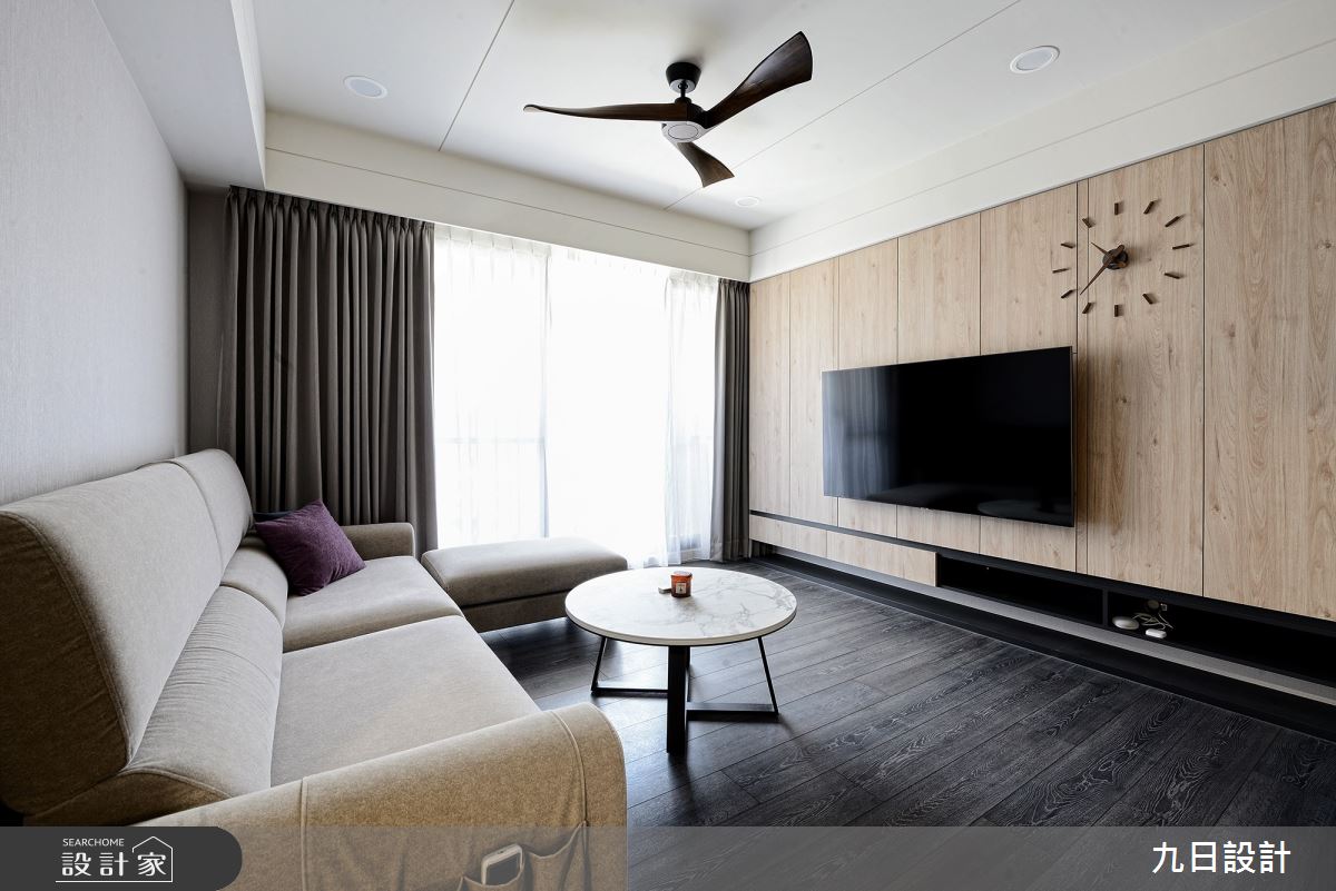 23坪新成屋(5年以下)＿混搭風客廳案例圖片＿九日室內裝修設計＿九日_18之4