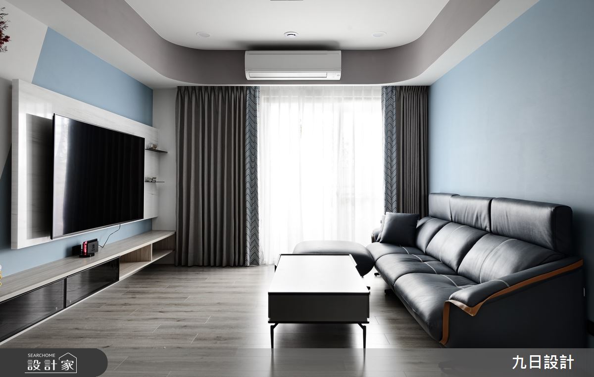 30坪新成屋(5年以下)＿混搭風客廳案例圖片＿九日室內裝修設計＿九日_20之8