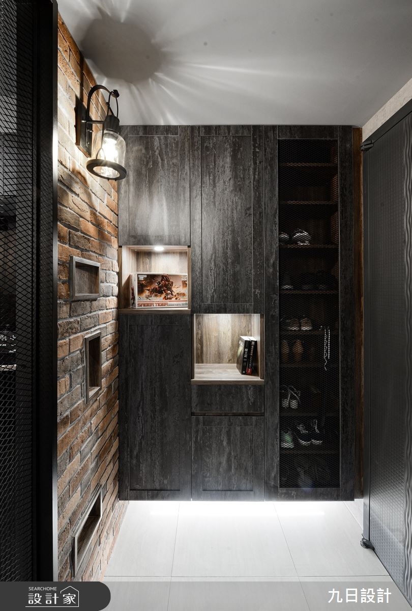 16坪新成屋(5年以下)＿工業風玄關案例圖片＿九日室內裝修設計＿九日_21之1