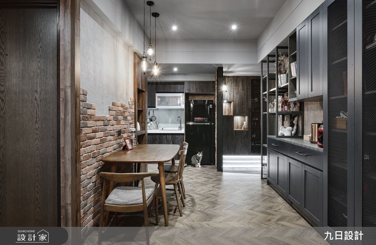 16坪新成屋(5年以下)＿工業風餐廳案例圖片＿九日室內裝修設計＿九日_21之6