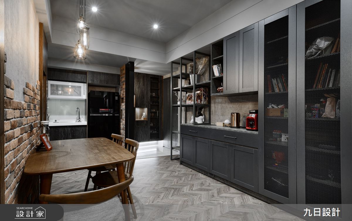 16坪新成屋(5年以下)＿工業風餐廳案例圖片＿九日室內裝修設計＿九日_21之7