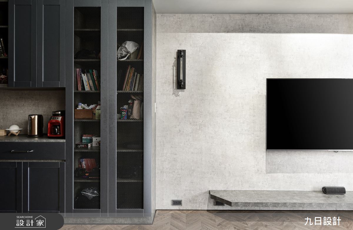 16坪新成屋(5年以下)＿工業風客廳案例圖片＿九日室內裝修設計＿九日_21之10