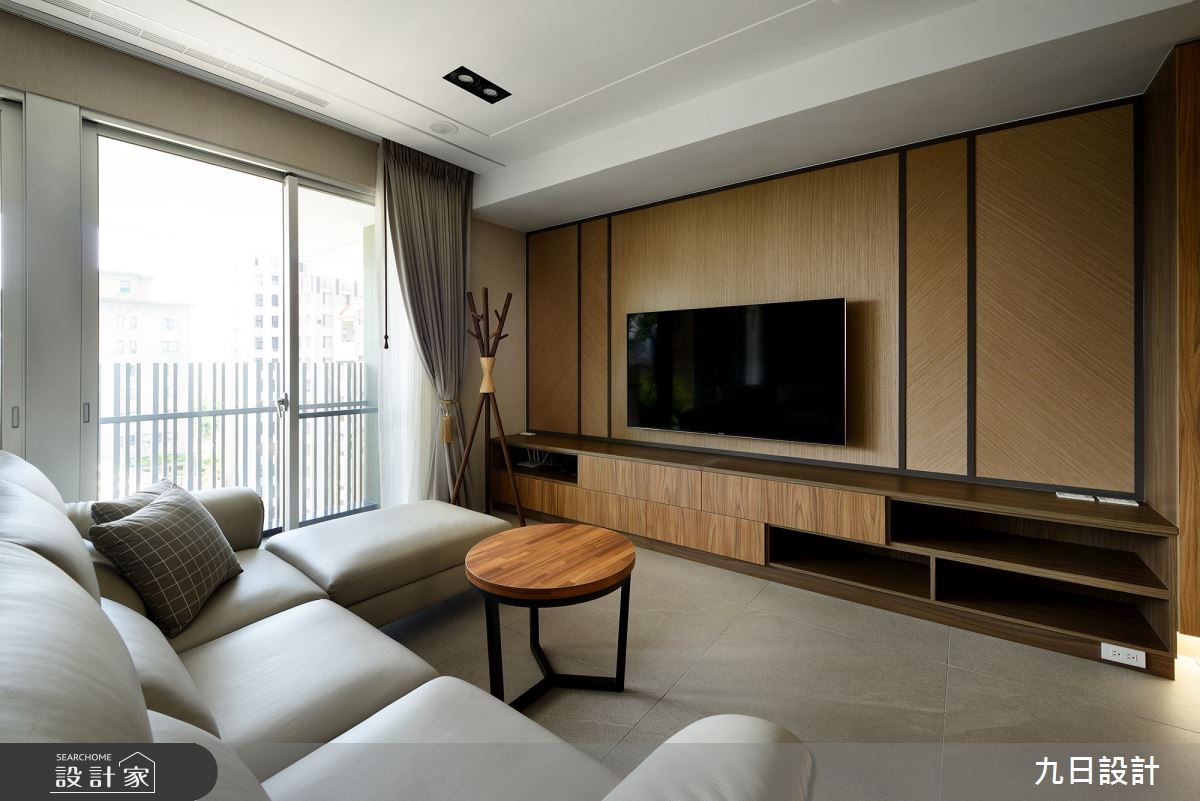 28坪新成屋(5年以下)＿日式風客廳案例圖片＿九日室內裝修設計＿九日_22之5
