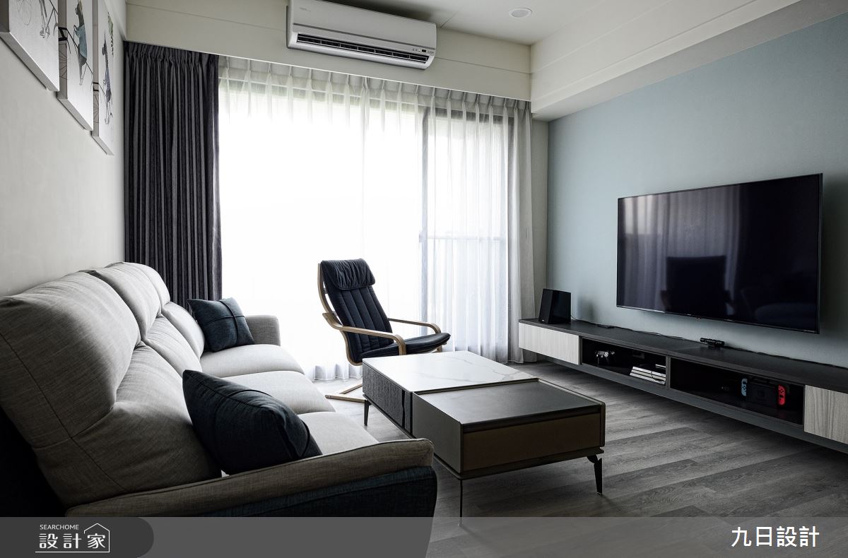 25坪新成屋(5年以下)＿混搭風客廳案例圖片＿九日室內裝修設計＿九日_23之3