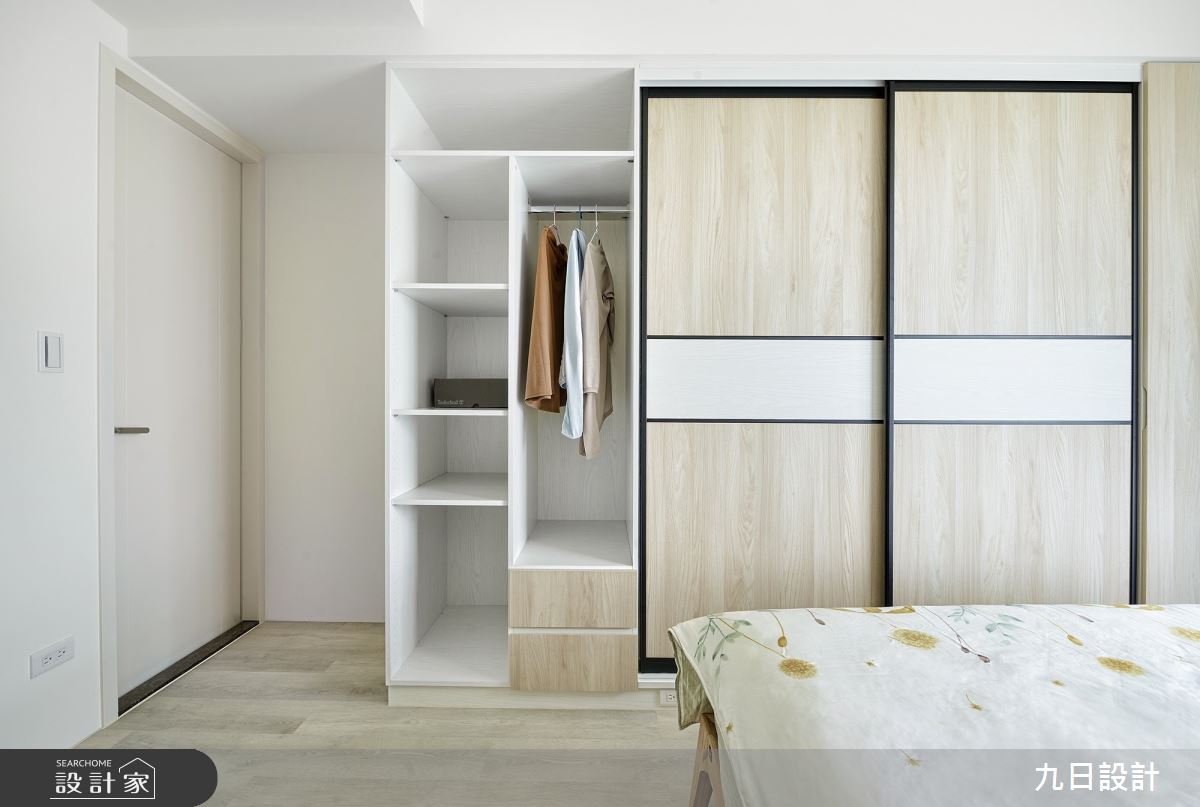 25坪新成屋(5年以下)＿混搭風臥室案例圖片＿九日室內裝修設計＿九日_23之11
