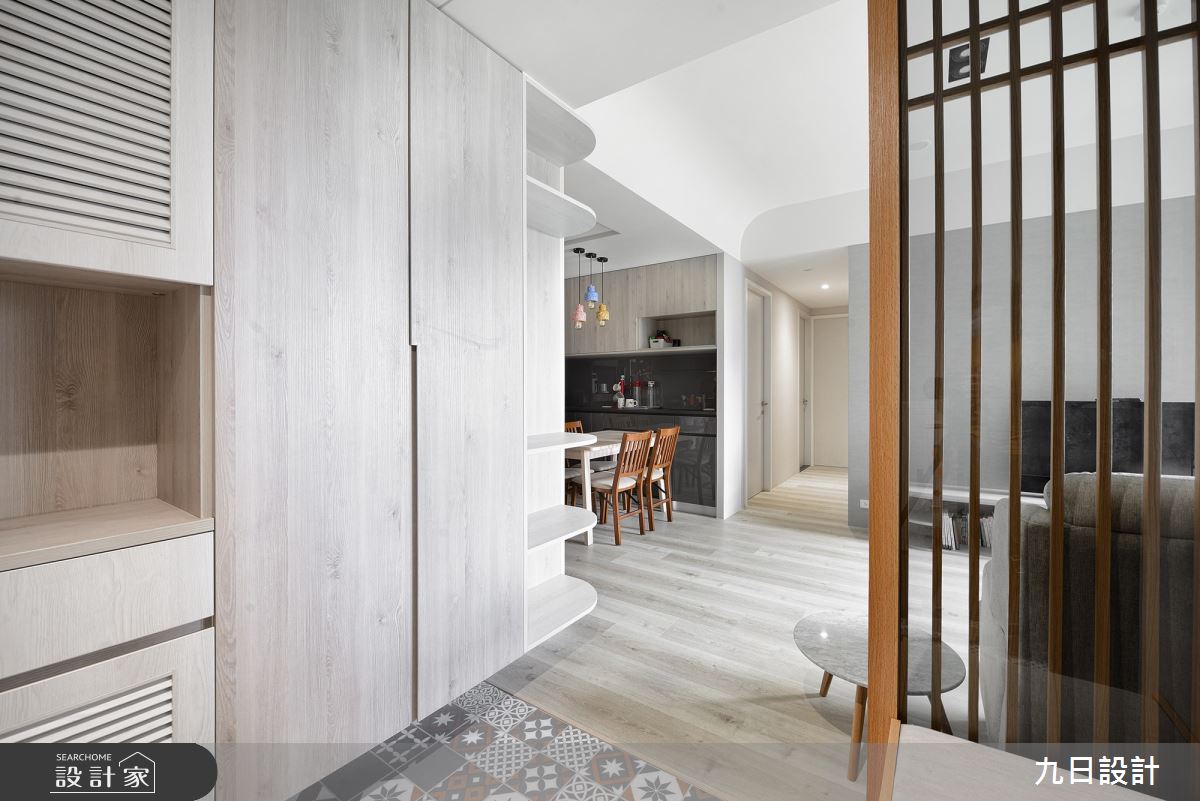 25坪新成屋(5年以下)＿混搭風玄關餐廳案例圖片＿九日室內裝修設計＿九日_25之1