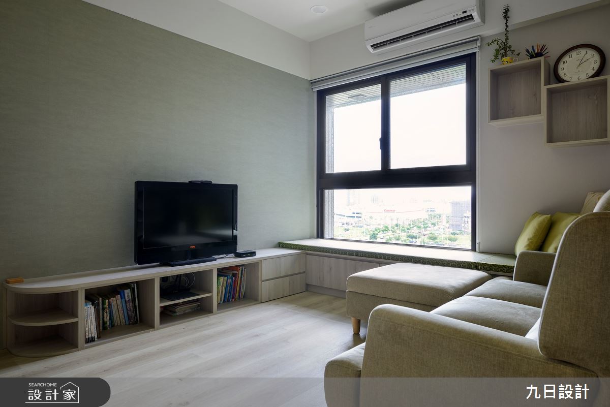 25坪新成屋(5年以下)＿混搭風客廳案例圖片＿九日室內裝修設計＿九日_25之5