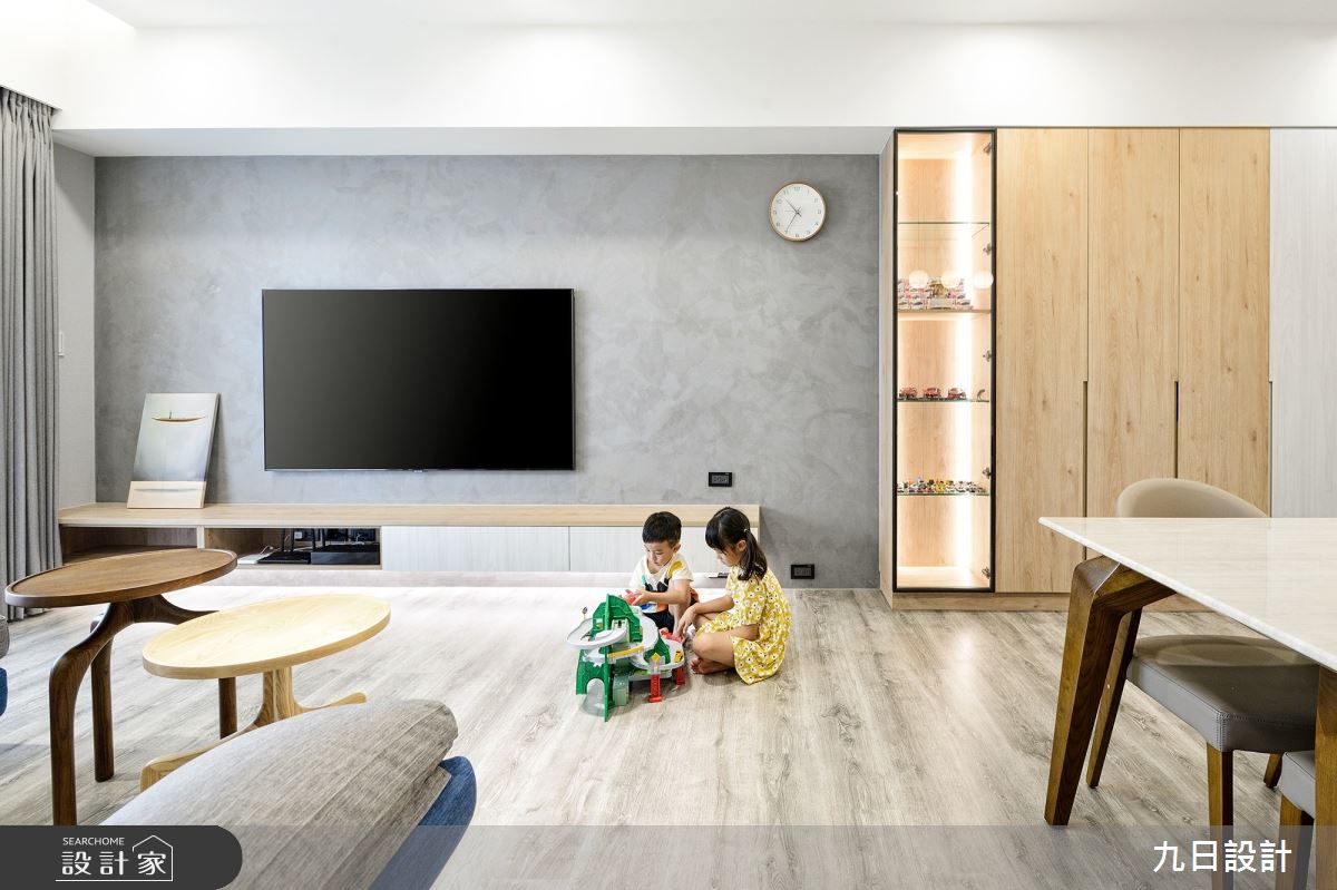 25坪新成屋(5年以下)＿混搭風客廳餐廳案例圖片＿九日室內裝修設計＿九日_26之4