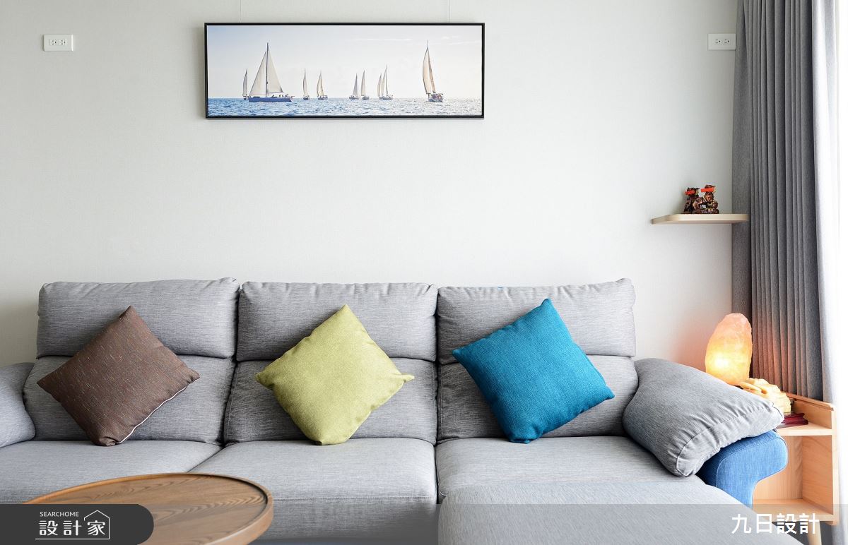 25坪新成屋(5年以下)＿混搭風客廳案例圖片＿九日室內裝修設計＿九日_26之6
