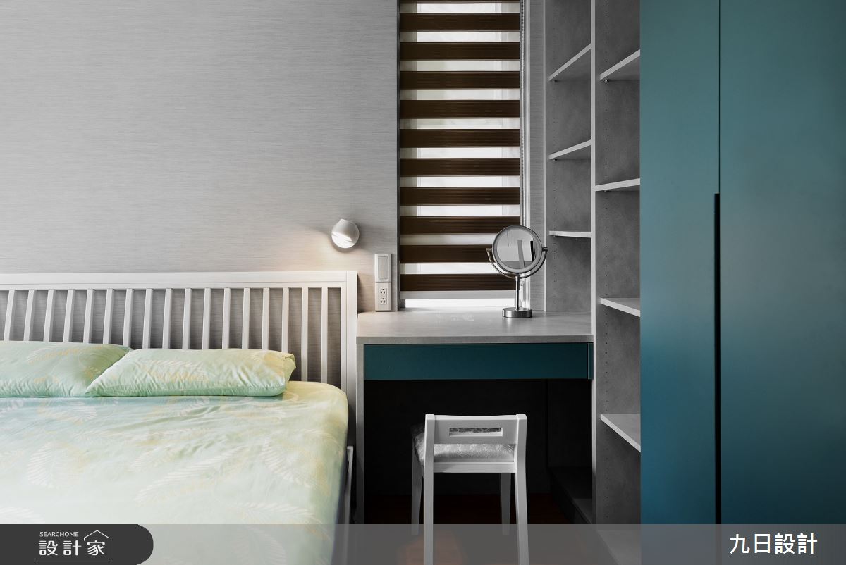 28坪新成屋(5年以下)＿混搭風臥室案例圖片＿九日室內裝修設計＿九日_27之15