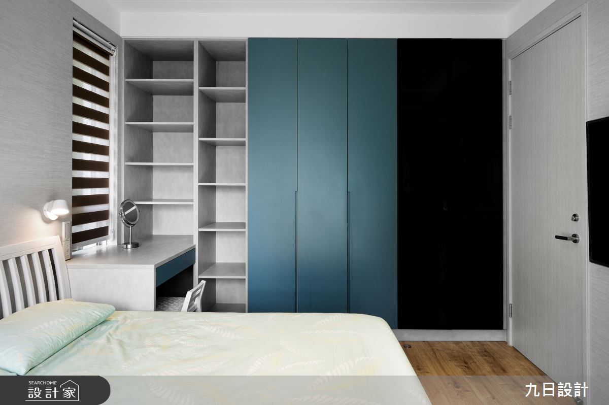 28坪新成屋(5年以下)＿混搭風臥室案例圖片＿九日室內裝修設計＿九日_27之14