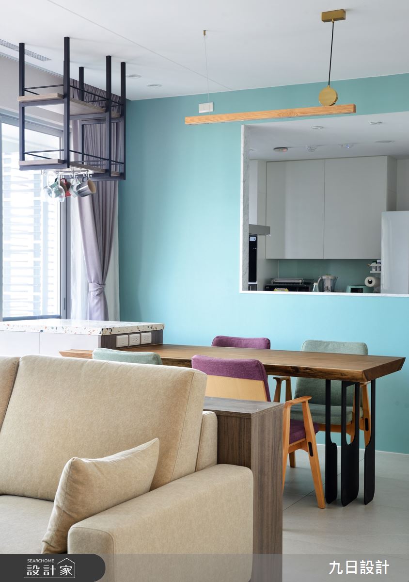 28坪新成屋(5年以下)＿混搭風客廳餐廳案例圖片＿九日室內裝修設計＿九日_27之10