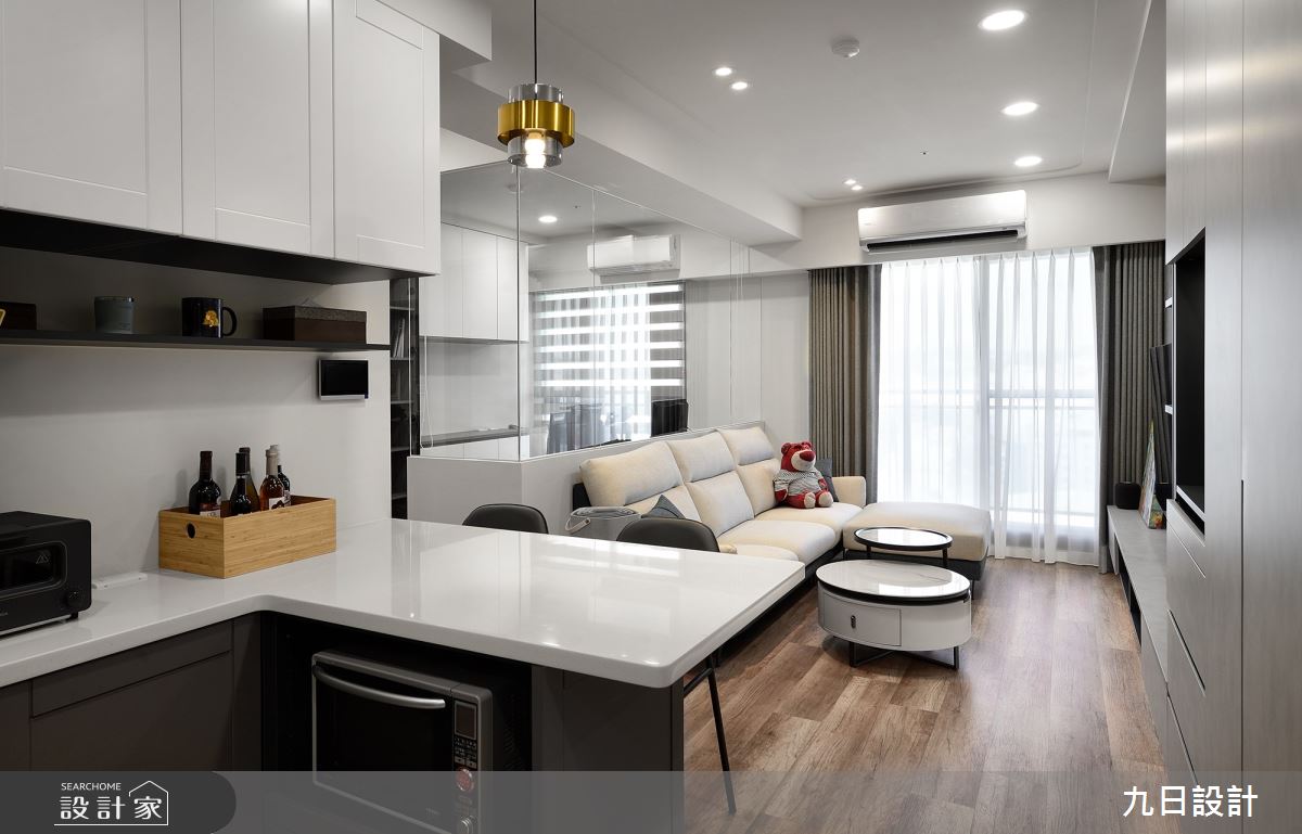 22坪新成屋(5年以下)＿混搭風吧檯案例圖片＿九日室內裝修設計＿九日_28之3