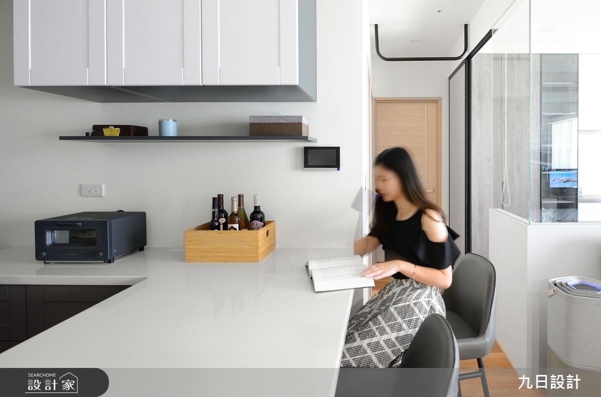 22坪新成屋(5年以下)＿混搭風吧檯案例圖片＿九日室內裝修設計＿九日_28之6