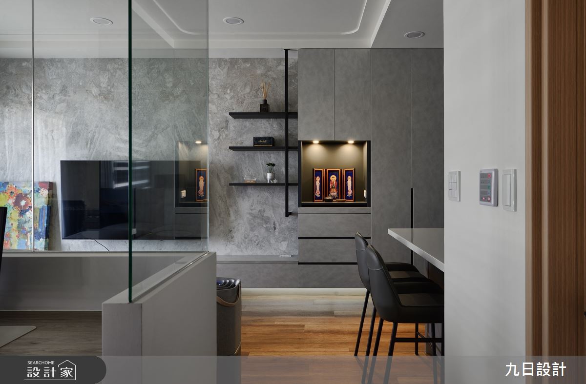 22坪新成屋(5年以下)＿混搭風客廳案例圖片＿九日室內裝修設計＿九日_28之9