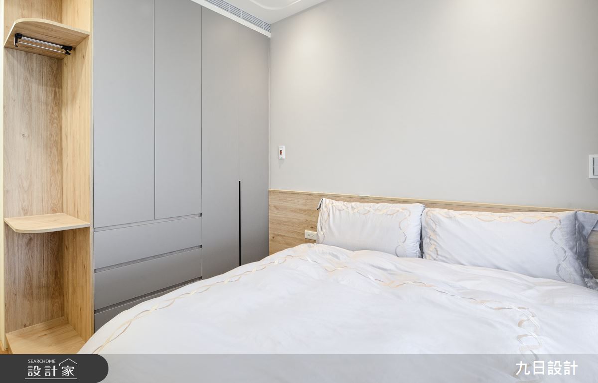 22坪新成屋(5年以下)＿混搭風臥室案例圖片＿九日室內裝修設計＿九日_28之15