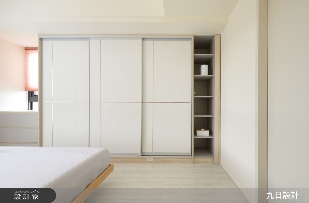 28坪新成屋(5年以下)＿北歐風臥室案例圖片＿九日室內裝修設計＿九日_29之18