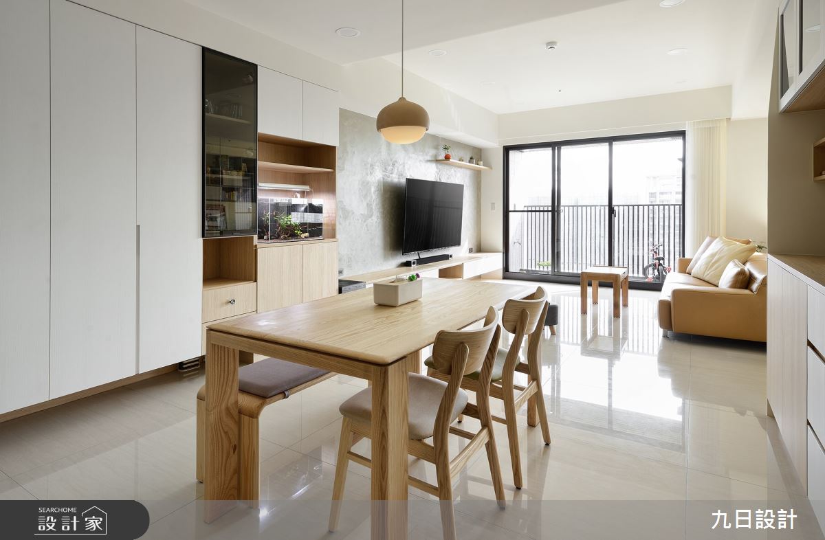 28坪新成屋(5年以下)＿北歐風餐廳案例圖片＿九日室內裝修設計＿九日_29之4