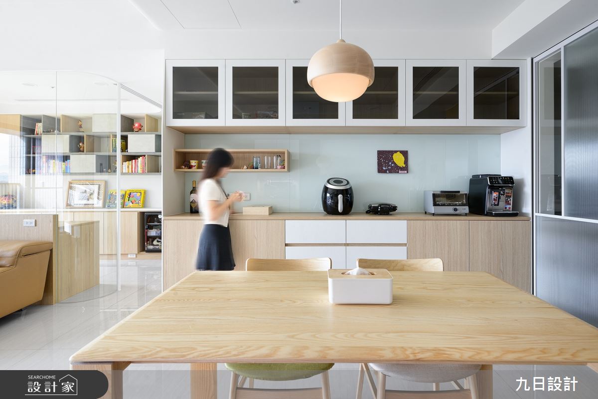 28坪新成屋(5年以下)＿北歐風餐廳案例圖片＿九日室內裝修設計＿九日_29之7