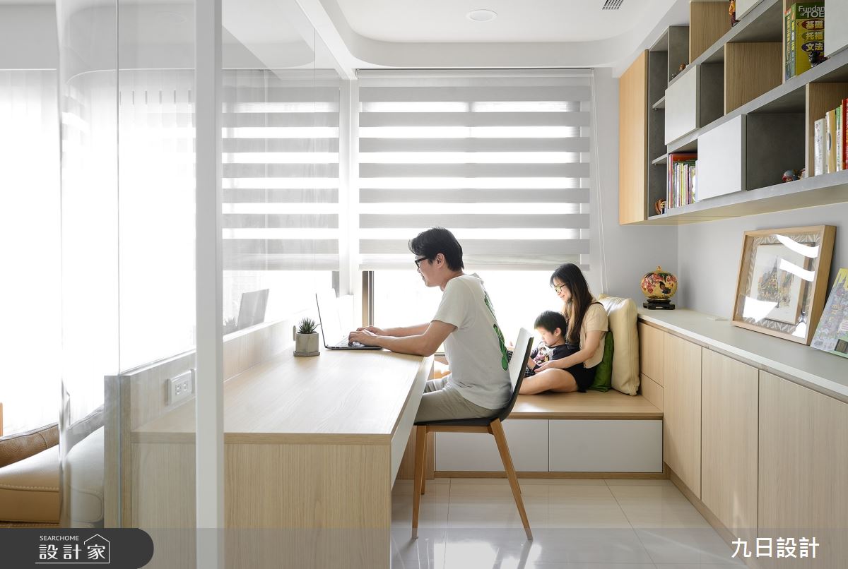 28坪新成屋(5年以下)＿北歐風書房案例圖片＿九日室內裝修設計＿九日_29之16