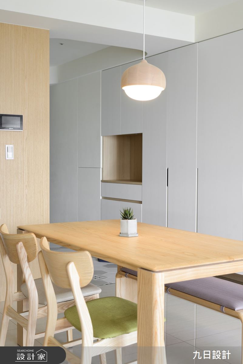 28坪新成屋(5年以下)＿北歐風餐廳案例圖片＿九日室內裝修設計＿九日_29之9