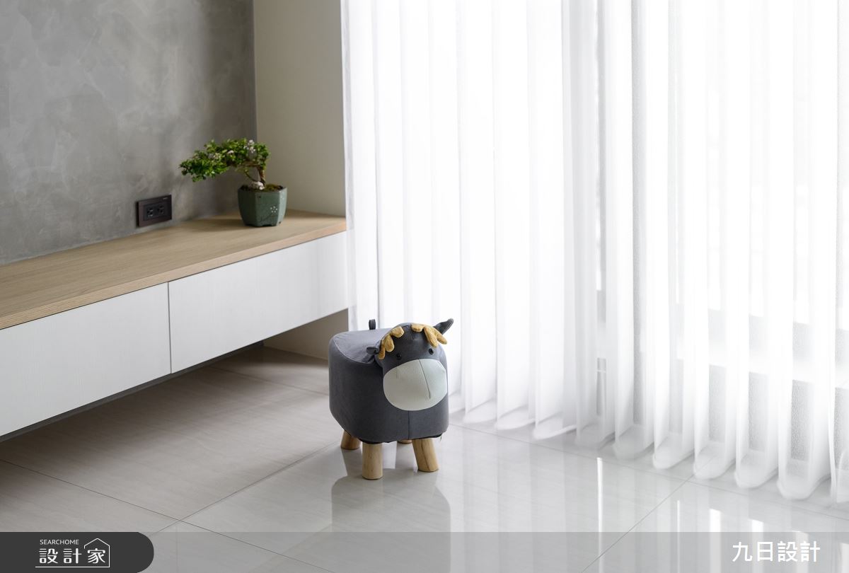 28坪新成屋(5年以下)＿北歐風客廳案例圖片＿九日室內裝修設計＿九日_29之14