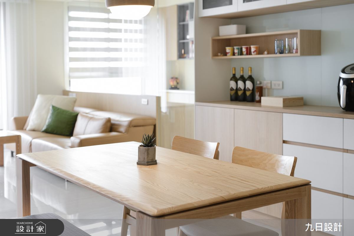 28坪新成屋(5年以下)＿北歐風餐廳案例圖片＿九日室內裝修設計＿九日_29之8