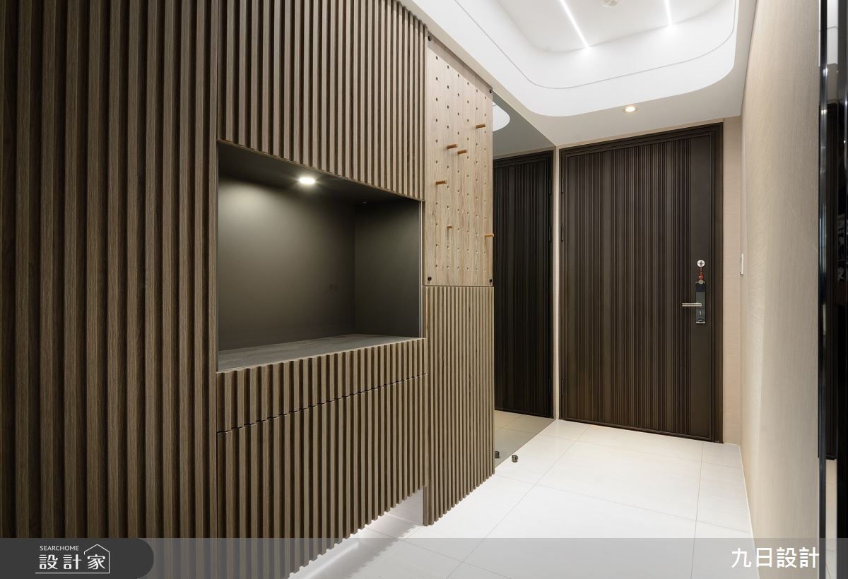 28坪新成屋(5年以下)＿混搭風玄關案例圖片＿九日室內裝修設計＿九日_30之1