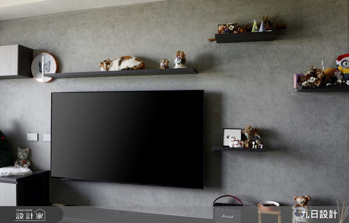 22坪新成屋(5年以下)＿混搭風客廳案例圖片＿九日室內裝修設計＿九日_31之7