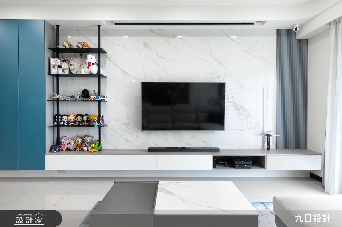 25坪新成屋(5年以下)＿混搭風客廳案例圖片＿九日室內裝修設計＿九日_33之8