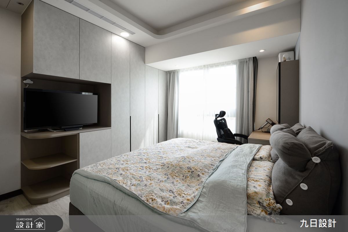25坪新成屋(5年以下)＿混搭風臥室案例圖片＿九日室內裝修設計＿九日_33之12