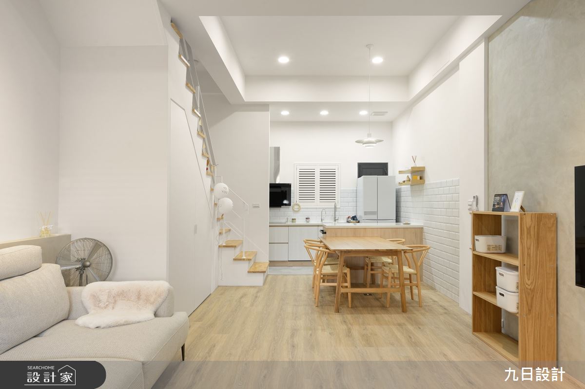 28坪老屋(16~30年)＿北歐風客廳案例圖片＿九日室內裝修設計＿九日_34之6