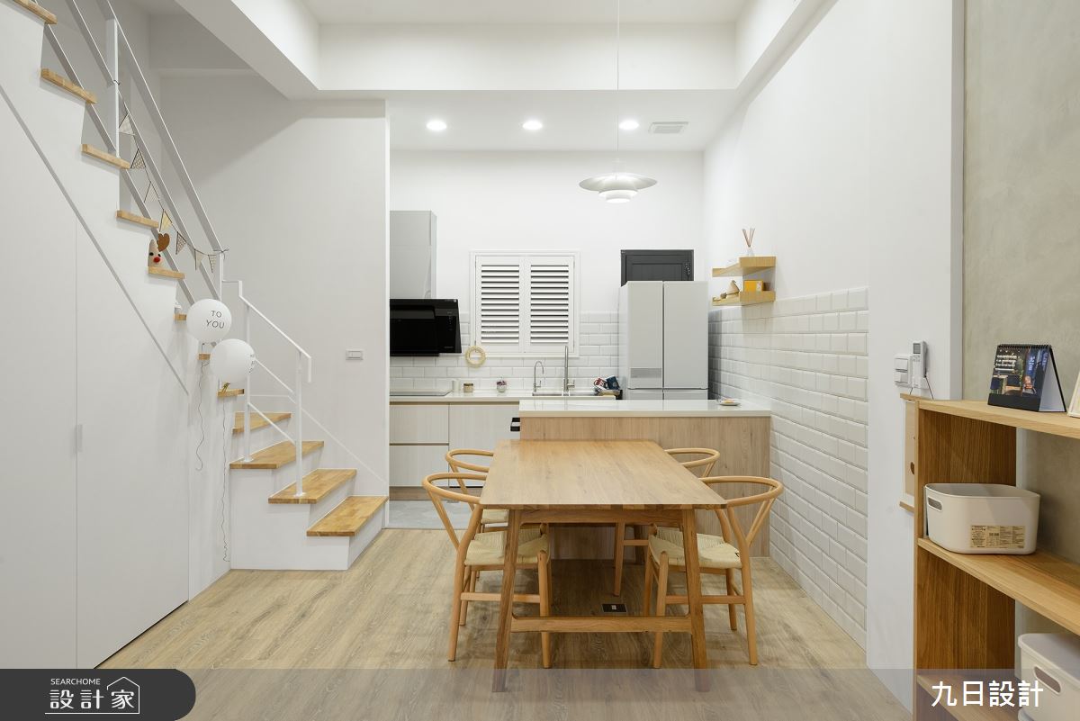 28坪老屋(16~30年)＿北歐風餐廳案例圖片＿九日室內裝修設計＿九日_34之7