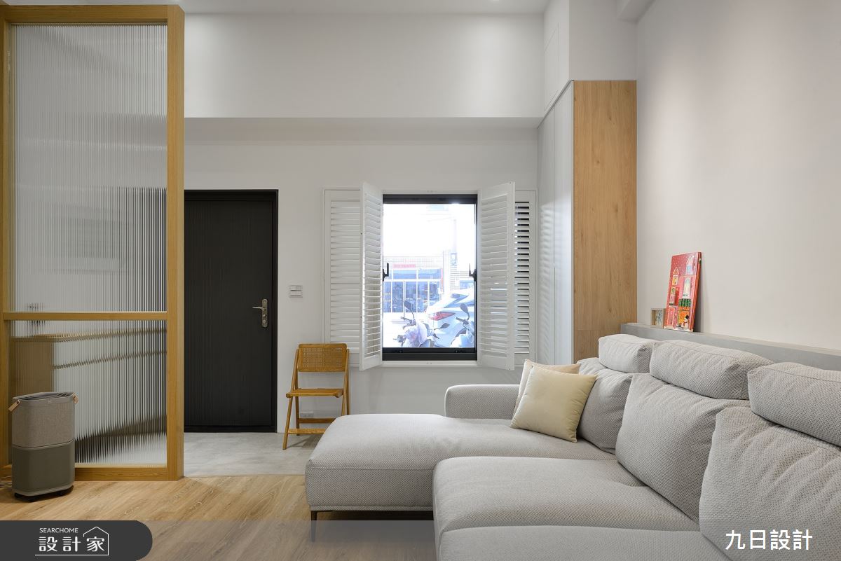 28坪老屋(16~30年)＿北歐風客廳案例圖片＿九日室內裝修設計＿九日_34之4
