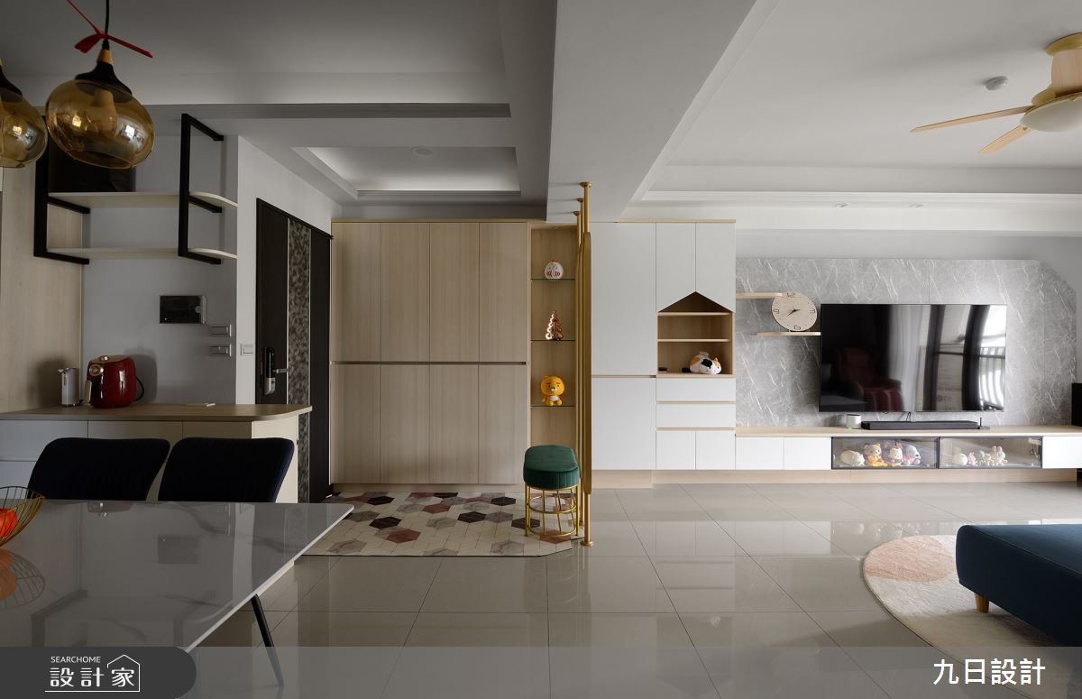 30坪中古屋(5~15年)＿混搭風客廳案例圖片＿九日室內裝修設計＿九日_35之1