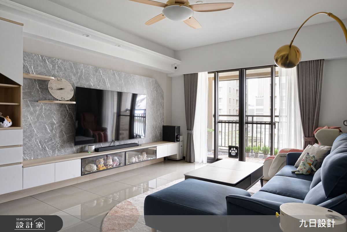 30坪中古屋(5~15年)＿混搭風客廳案例圖片＿九日室內裝修設計＿九日_35之3
